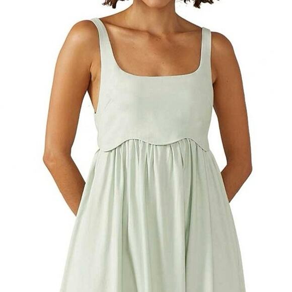 MØN RENN NWT Formation Dress in Pictachio - Picture 3 of 6